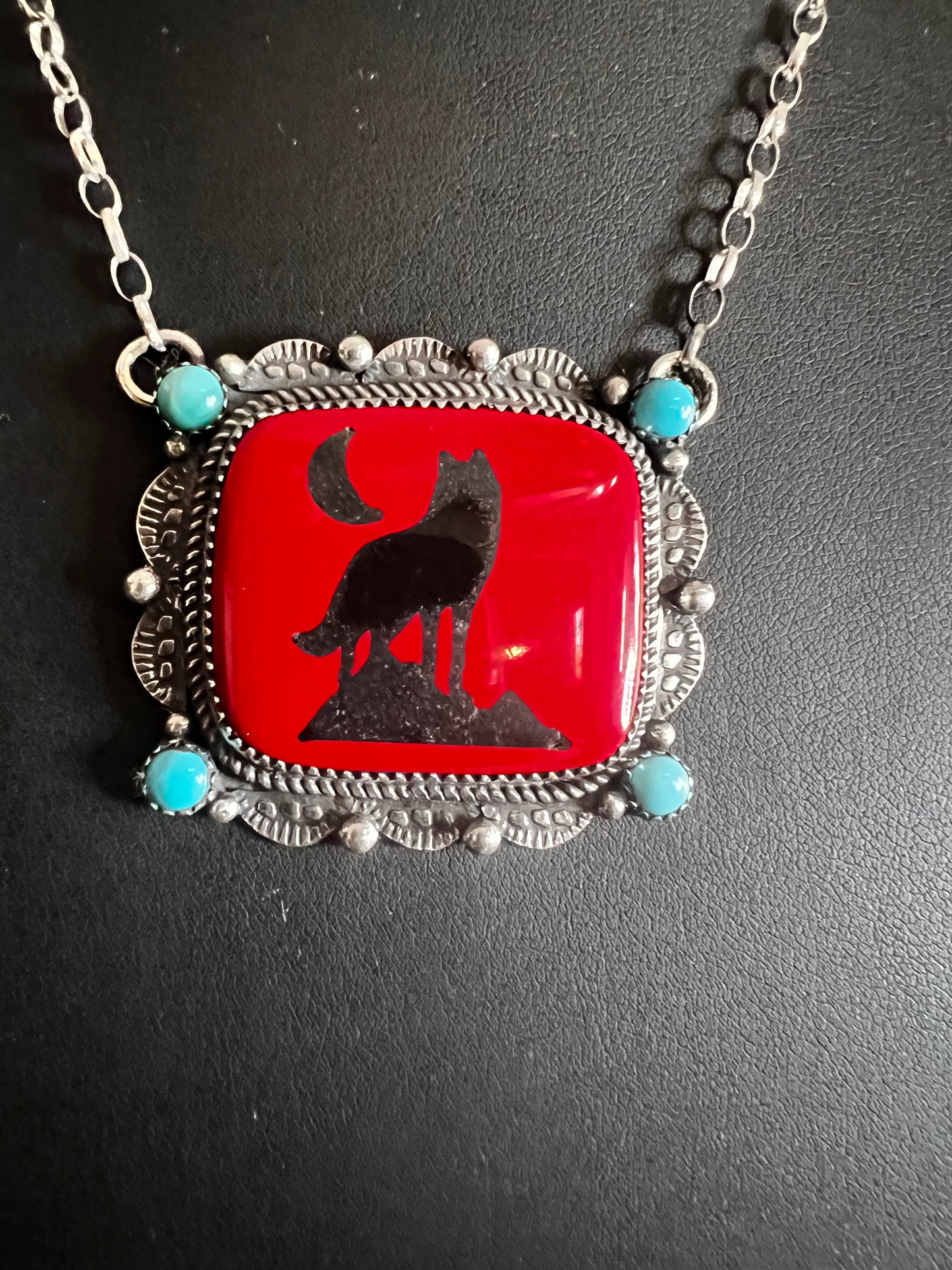 Lone Wolf pendant